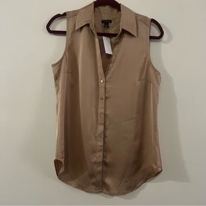 Ann Taylor Sleeveless Essential Blouse NWT